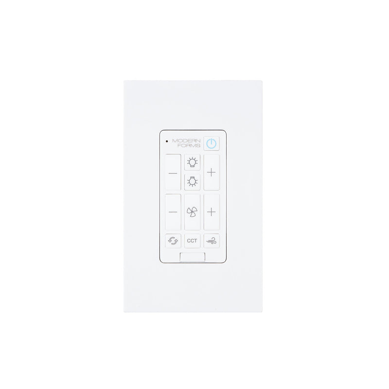 Modern Forms New Generation Uplight Bluetooth Fan Wall Switch in White
