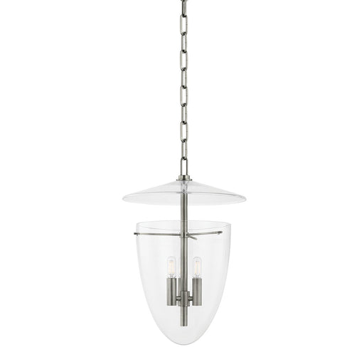 Tully 3-Light Lantern Pendant in Vintage Pewter