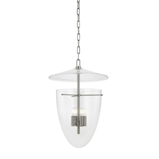 Tully 4-Light Lantern Pendant in Vintage Pewter