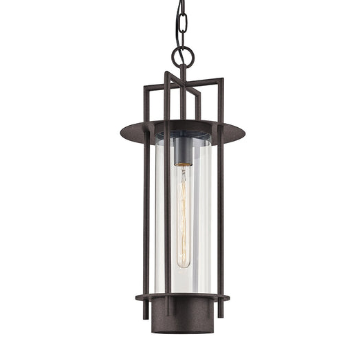 Carroll Park Lantern Pendant in Textured Bronze
