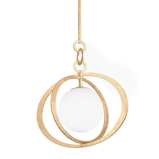 Olancha 22" Pendant in Vintage Gold Leaf