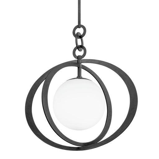 Olancha 32" Pendant in Black Iron