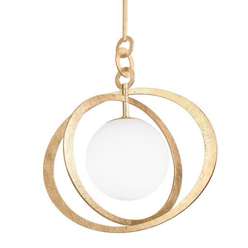 Olancha 32" Pendant in Vintage Gold Leaf