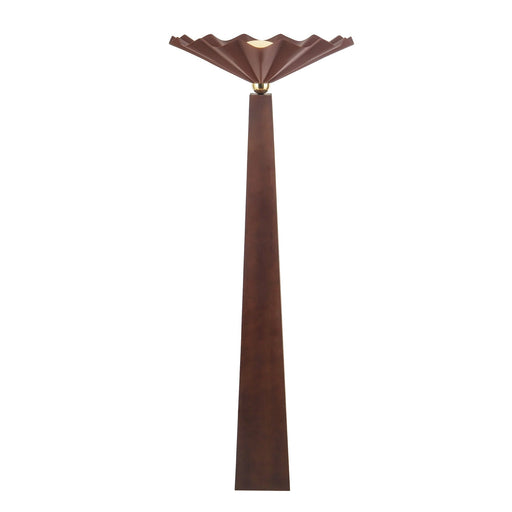 Furrow 64" Floor Lamp in Burgundy