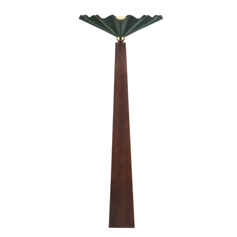 Furrow 64" Floor Lamp in Pine Green