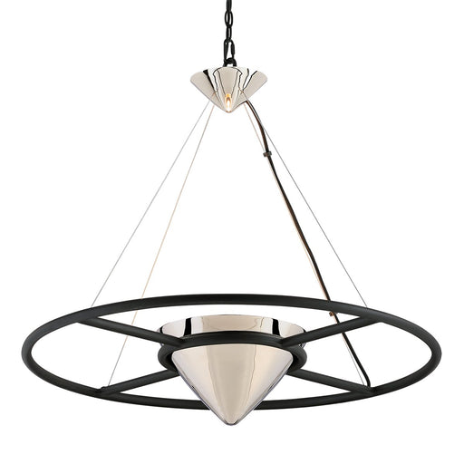 Zero Gravity Pendant in Carbide Blk & Pol Nickel