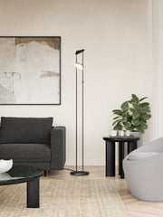 Novel 68" Floor Lamp in Black