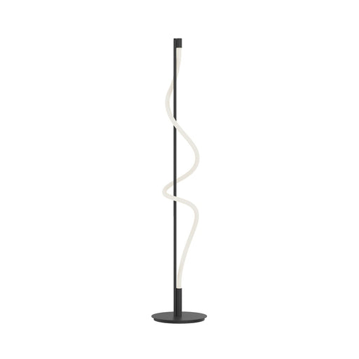 Cursive 12" Floor Lamp in Black
