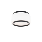 Preston 16" Flush Mount in Black