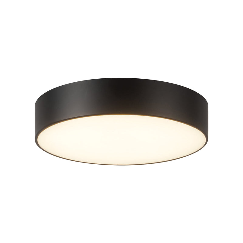 Musa 6" Flush Mount in Black