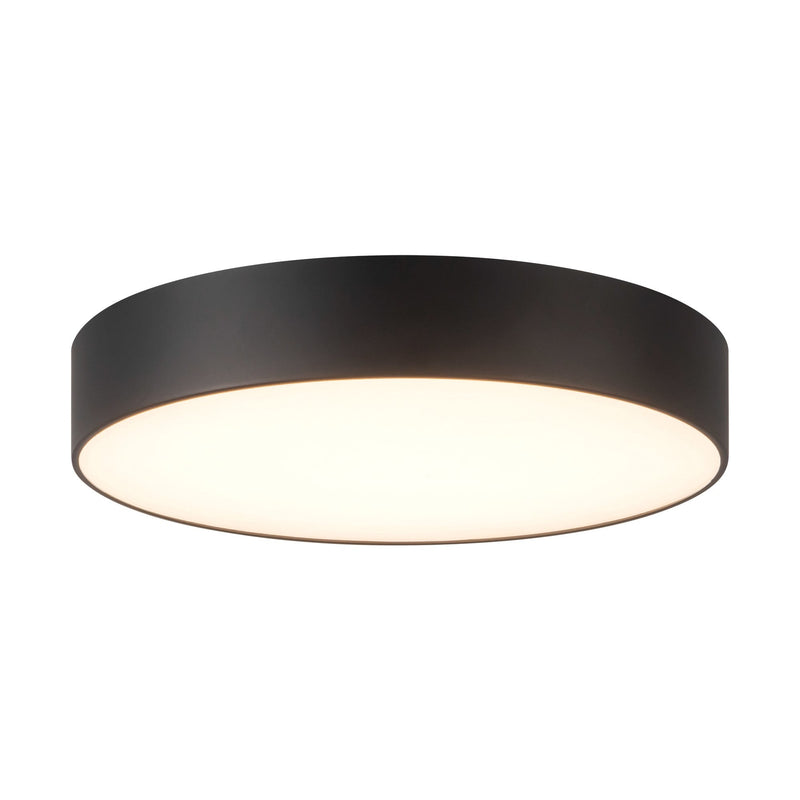 Musa 8" Flush Mount in Black