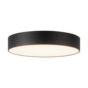 Musa 8" Flush Mount in Black