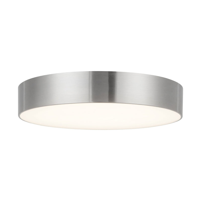 Musa 8" Flush Mount in Brushed Nickel