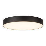 Musa 11" Flush Mount in Black