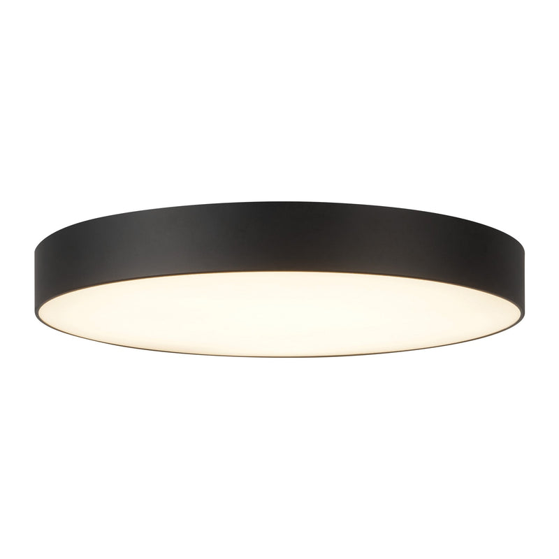 Musa 11" Flush Mount in Black