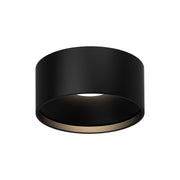 Lucci 5" Flush Mount in Black