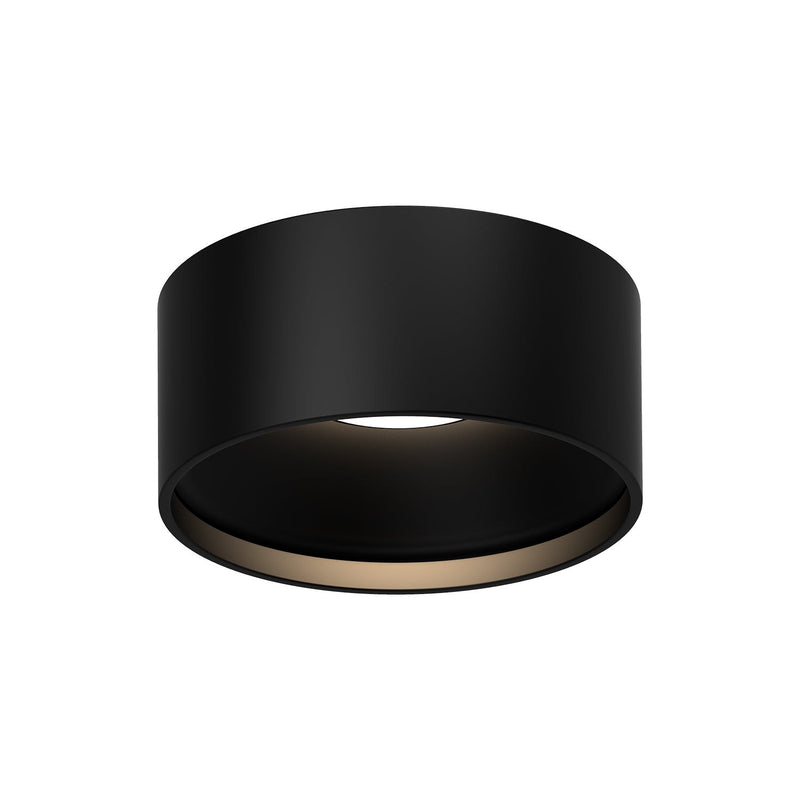Lucci 5" Flush Mount in Black