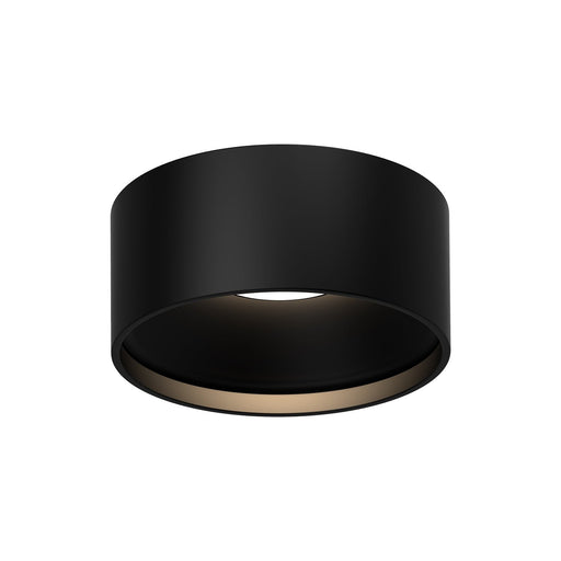 Lucci 5" Flush Mount in Black