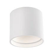 Falco 5" Round Flush Mount in White