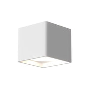 Falco 5" Square Flush Mount in White