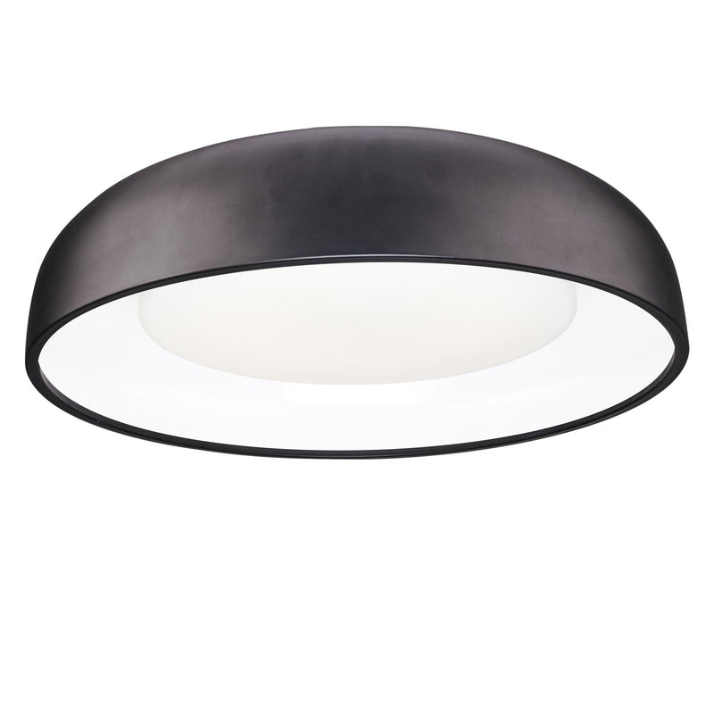Beacon 24" Flush Mount in Black