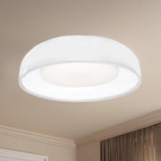Beacon 24" Flush Mount in White