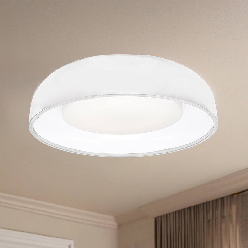 Beacon 24" Flush Mount in White