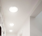 Malta 15" LED Flush Mount in Brushed Gold