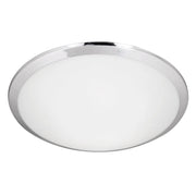 Malta 15" LED Flush Mount in Chrome