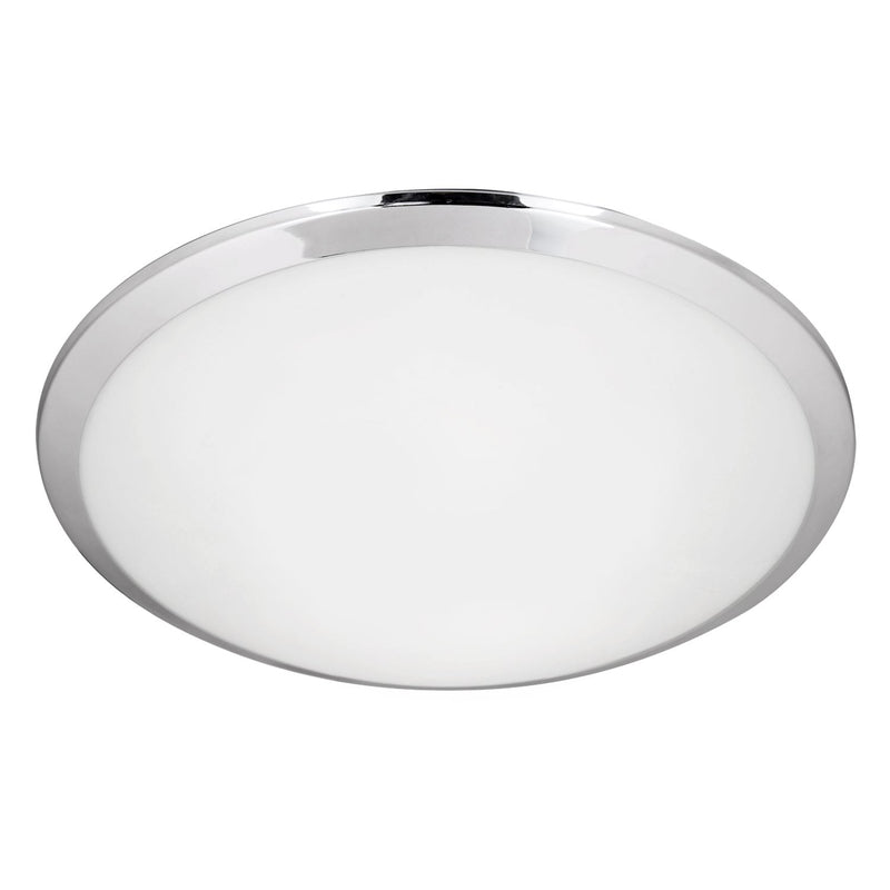 Malta 15" LED Flush Mount in Chrome