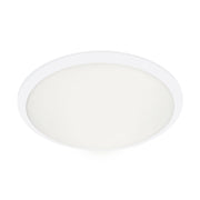 Malta 15" LED Flush Mount in White