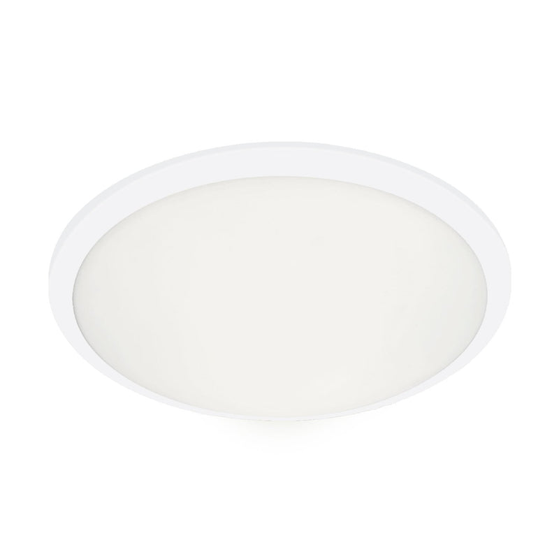 Malta 15" LED Flush Mount in White