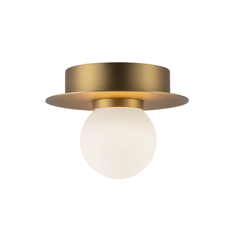 Elixir 6" Flush Mount in Brushed Gold