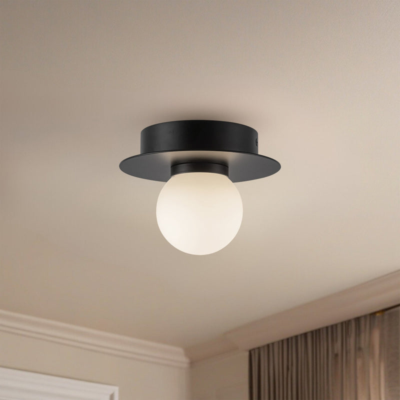 Elixir 6" Flush Mount in Black