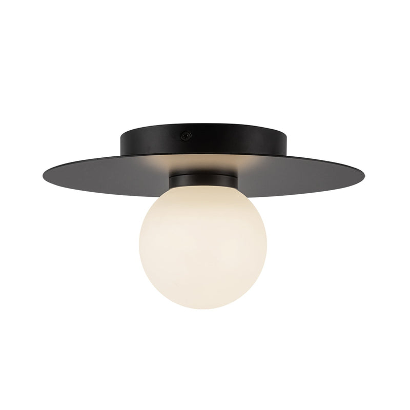 Elixir 10" Flush Mount in Black