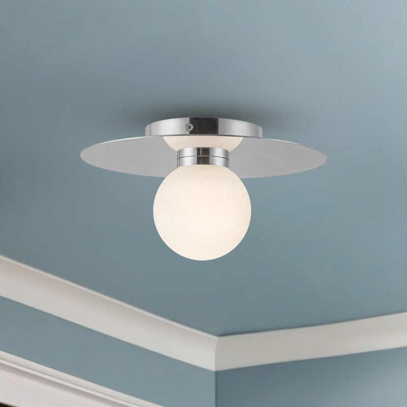 Elixir 10" Flush Mount in Chrome
