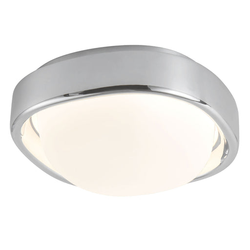 Pebble 8" Flush Mount in Chrome