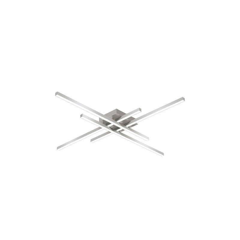 Vega Minor 32" Flush Mount in Brushed Nickel