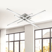 Vega Minor 32" Flush Mount in Brushed Nickel