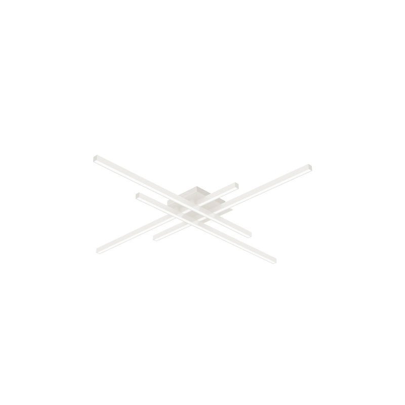 Vega Minor 32" Flush Mount in White