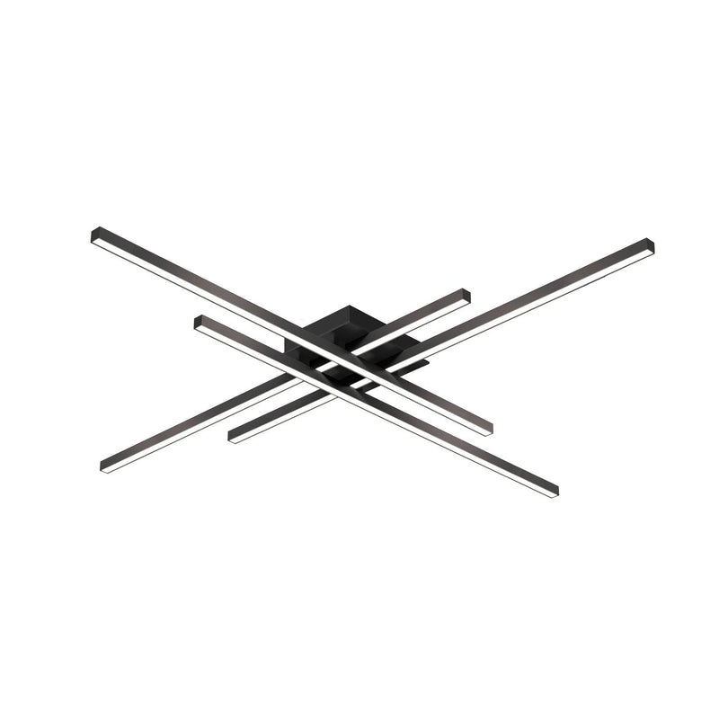 Vega Minor 47" Flush Mount in Black