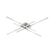 Vega Minor 47" Flush Mount in Brushed Nickel