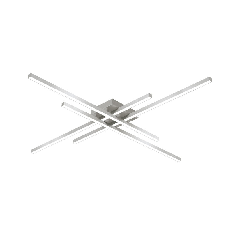 Vega Minor 47" Flush Mount in Brushed Nickel