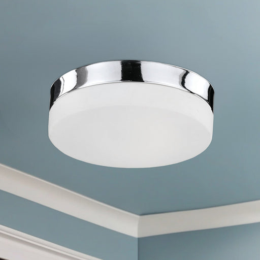 Lomita 11" Flush Mount in Chrome