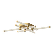 Blade 34" Flush Mount in Brushed Gold