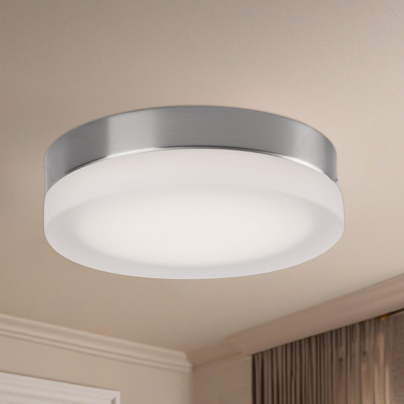 Bedford 11" Flush Mount in Brushed Nickel