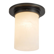 Mineral 8" (8" Diameter) Flush Mount in Urban Bronze/Alabaster