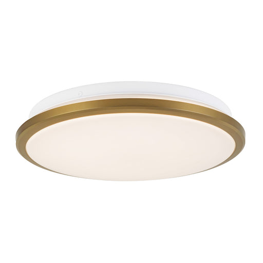 Brook 11" Flush Mount in Brushed Gold