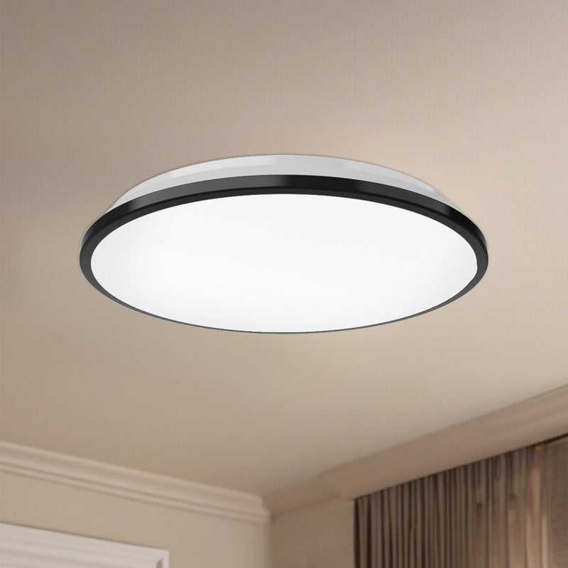 Brook 11" Flush Mount in Black