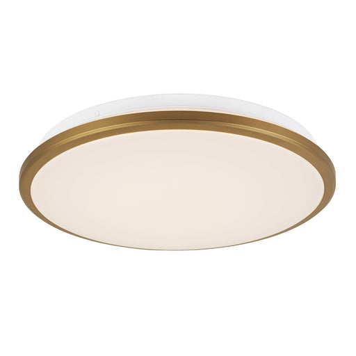 Brook 13" Flush Mount in Brushed Gold